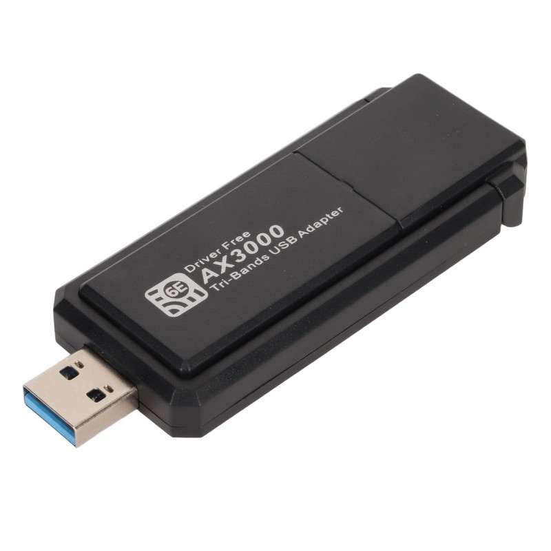 Vikye USB WiFi Adapter, 3000Mbps WiFi 6E USB WiFi Adapter