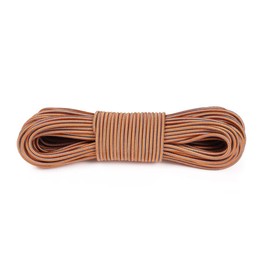 Atwood Rope MFG Shock Cord Bungee Cord - 5/32 Inch - Without Hooks - 25, 50, 100 Feet (Tiger Stripes, 100)