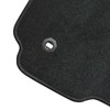 GXARTS 4 PCS Front and Rear Velour Replacement Floor Mats