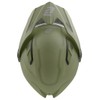 Bogotto FG-102 Duo Fibreglass Flip-Up Helmet, Matte Green, M