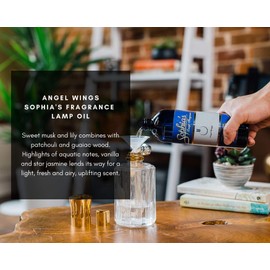 Angel Wings Sophia's Fragrance Oil | Refill for Effusion Lamp | Fragrance Oil Diffusing Scent for Your Home | 16 Fluid Ounces of Catalytic Scented Oil Made in USA