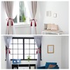 sourcing map 2Pcs Tassel Curtain Tiebacks, Curtain Holdbacks with Tassel