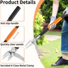 50” Weed Puller Tool, Heavy-Duty Weeder Tool with Long Handle,