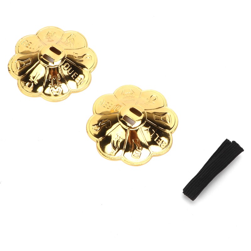 Finger Cymbals Durable Easily Hold Comfortable Wear Great Sound Dance