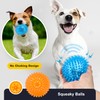 VITEVER 3.5” Squeaky Dog Toy Balls (6 Colors) Puppy Chew