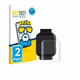 BROTECT Pack of 2 Full Cover Screen Protectors for Garmin Venu X1 Full Screen Protector Film [3D Curved, Anti-Fingerprint, Crystal Clear]