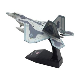 Model Fighter Model Airplane F-22 Raptor Die-cast 1:100 / 모형전투기 모형비행기 F-22 랩터 다이캐스팅 1:100