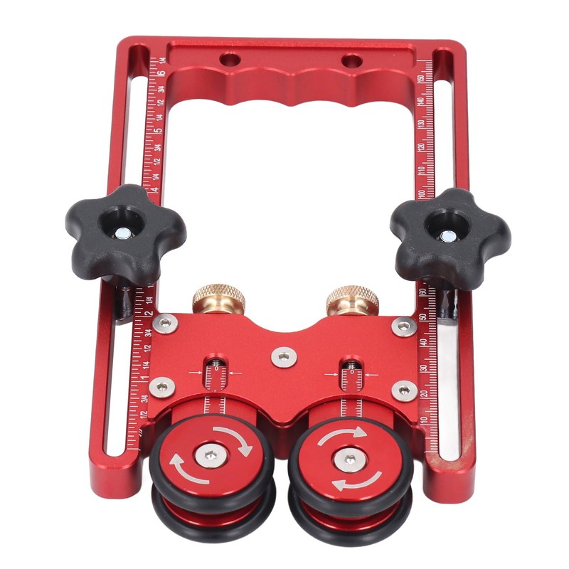 Double Wheel Bearing Roller, Woodworking Bearing Roller Featherboards, Table Saw