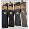 Men's Long Wool Blend Heavy Boot Socks -Warm, Durable &