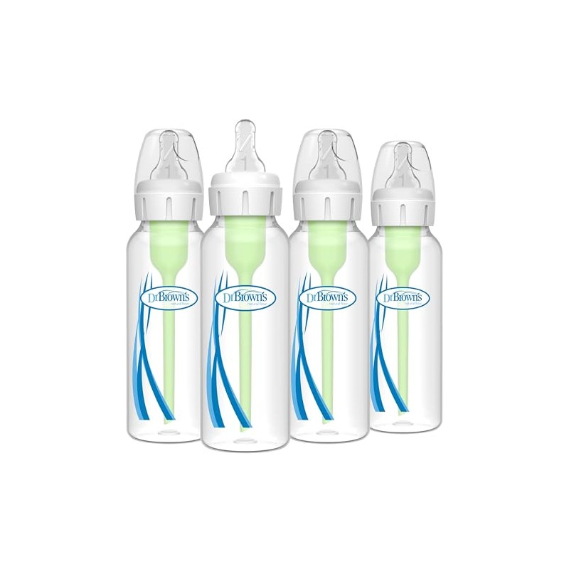 Dr. Brown's Set de Biberones, 4 Piezas, 8 Onzas