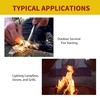 6-Pack Magnesium Fire Starter Rods, 99.99% Pure Magnesium Metal Rod,