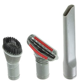 Spares2go 3 Piece Brush Crevice Mini Tool Kit compatible with Vax Blade 24V 32V Vacuum Cleaner