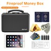 ENGPOW Fireproof Money Box, Small Hard Case Fireproof Box with