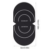 Bestvisse 2Pcs/pack Record Cleaner Mitt Handler Mitt Black Vinyls Record