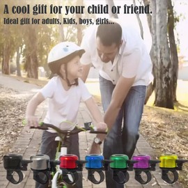 Bike Bell,Bicycle Bells for Adults and Kids,Crisp Loud Melodious Sound,Bicycle Bell with Loud and Crisp Clear Sound for Road and Mountain Bike Ring Bell