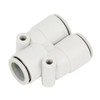 SK11 Tube One Touch Fitting Union Y Tube Outer Diameter