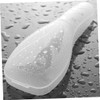 Gatuida 4pcs Transparent Razor Storage Bag Durable Manual Razor Holder
