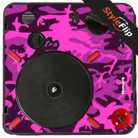 Numark PT 01 Scratch Skin | Pink Camo | Protective Decal | StyleFlip Skins