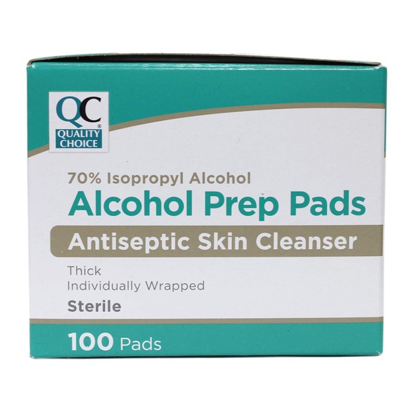 Quality Choice STERILE Alcohol Pads 100 CT