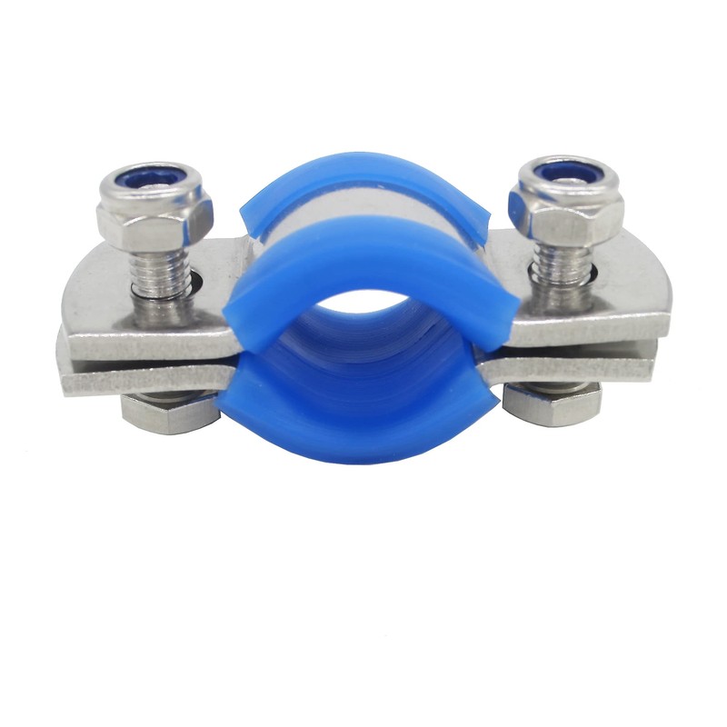 Stainless Steel Heavy Duty Flat Band Pipe Hose Clamp with
