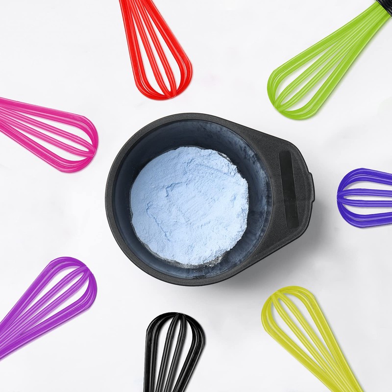 12 Pack Hair Color Whisk Mini Whisk for Hair Dye