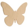 Large Butterfly Wood Cutouts, 12-inch x 8-inch Unfinished Wood Cutout