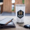 NWSL Houston Dash Crest Stainless Steel Insulated Tumbler