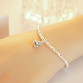 KEQ 925 Silver Cute Ocupy Charms for Bracelets and Necklaces Ocean Ocupy Summer Beads Dangle Pendants Jewelry for Women