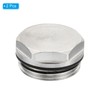 PATIKIL 3/4 Inch BSP 2 Pack Male Thread Empty Cap