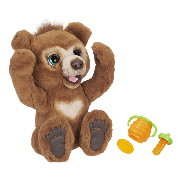 FurReal Cubby, The Curious Bear Interactive Plush Toy, Ages 4 & Up