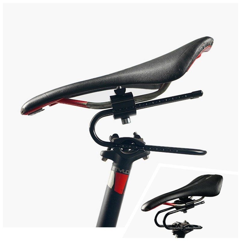 YYunying Aluminium Bicycle Saddle Shock Absorber with Two-Way Adjustment, 100