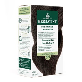 Herbatint Permanent Hair Dye Gel 3N Dark Chestnut Brown - 170 ml I No Ammonia, 100% Grey Hair Coverage I Tested for Sensitive Skin with 8 Plant Extracts