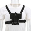 Goshyda Phone Chest Mount, Adjustable Action Camera Strap Holder with