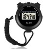 Digital Sports Stopwatch Handheld Shockproof Waterproof Stopwatch with LCD Display