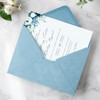 PONATIA 50 PCS A7 Envelopes, 5.25 x 7.48'' Matte Dusty