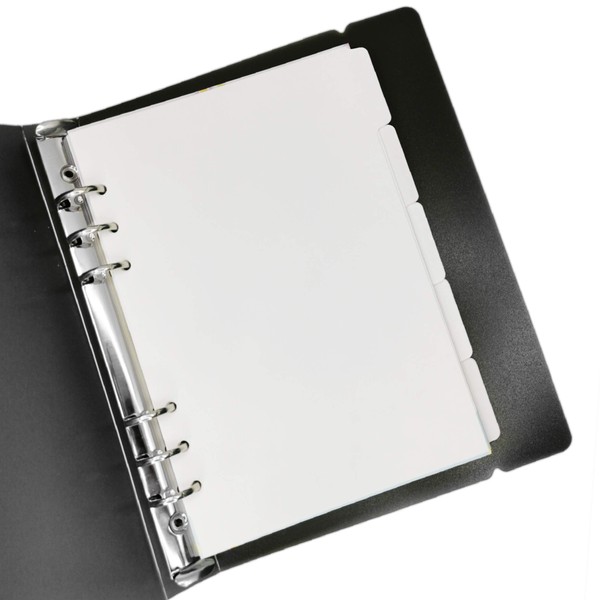 8.5 inch/6 inch Plastic A5/A6 6-Holes Cover Round Ring View