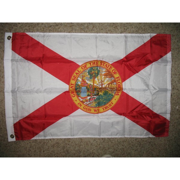 2X3 Florida State Flag Fl Banner 2'X'3' New With Grommets
