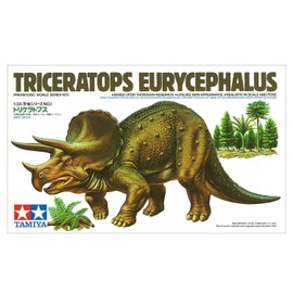 Tamiya 60201 1/35 Dinosaur Series No.1 Triceratops Plastic Model