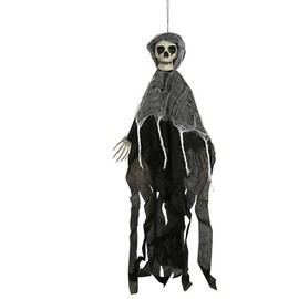 Greenbrier International Skeletal Ghouls 36x24 Inches Grey 30x24