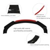 munirater Universal Car Front Bumper Lip Body Kit Spoiler Red