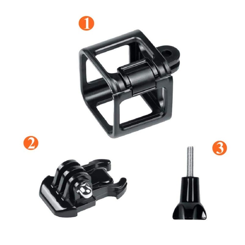 Generic Protective Frame for GoPro Hero 4 Session, Black, Camera