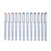 Royal & Langnickel - 12pc Graphic Microbrush Artist Markers