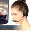 Unilateral Headphone Noise Reduction 360掳 Stereo Sound Gaming Headset with