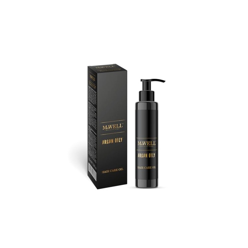 M&WELL Moroccan Argan Oil for Healthy Hair 100 ml