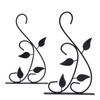 2pcs Hanging Plant Bracket Heavy Duty Rust Resistant Durable Iron