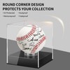 Baseball Display Case, Acrylic Baseball Case for Display, UV Protected