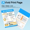 LC20E Super High Yield Ink Cartridges(5-Pack, 2BK/1C/1M/1Y)-Lvan Compatible LC20E Ink