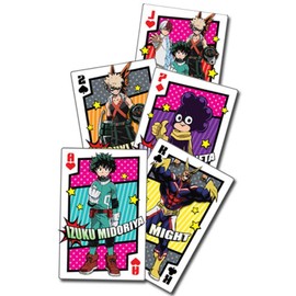 Great Eastern Entertainment My Hero Academia - Hero Costume Group Playing Cards