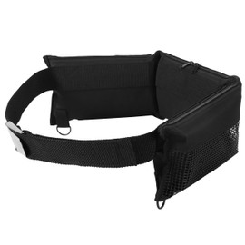 DiveTec Scuba Weight Bag – Mesh Diving Weight Pouch, Holds Up to 26 lb, 3 Compartments, Heavy-Duty Zipper, Suspension D-Rings, 68 x 5.5 in