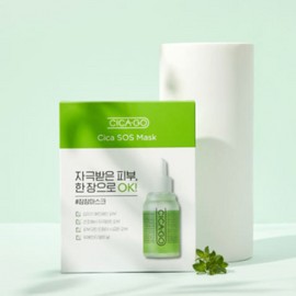 IsOi 아이소이 시카고 시카 진정 SOS 마스크팩 추천 5매 ISOI Chicago Cica Soothing SOS Mask Pack Recommended 5 Sheets